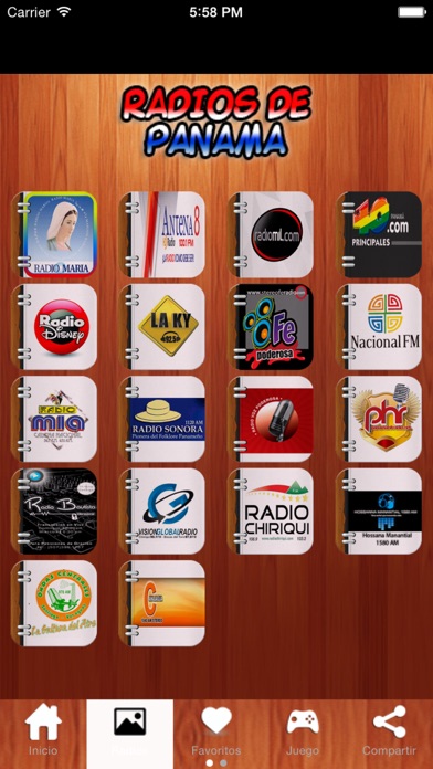 Radios de Panama Las Mejores Emisoras Gratis iPhone screenshot 2 - Music app