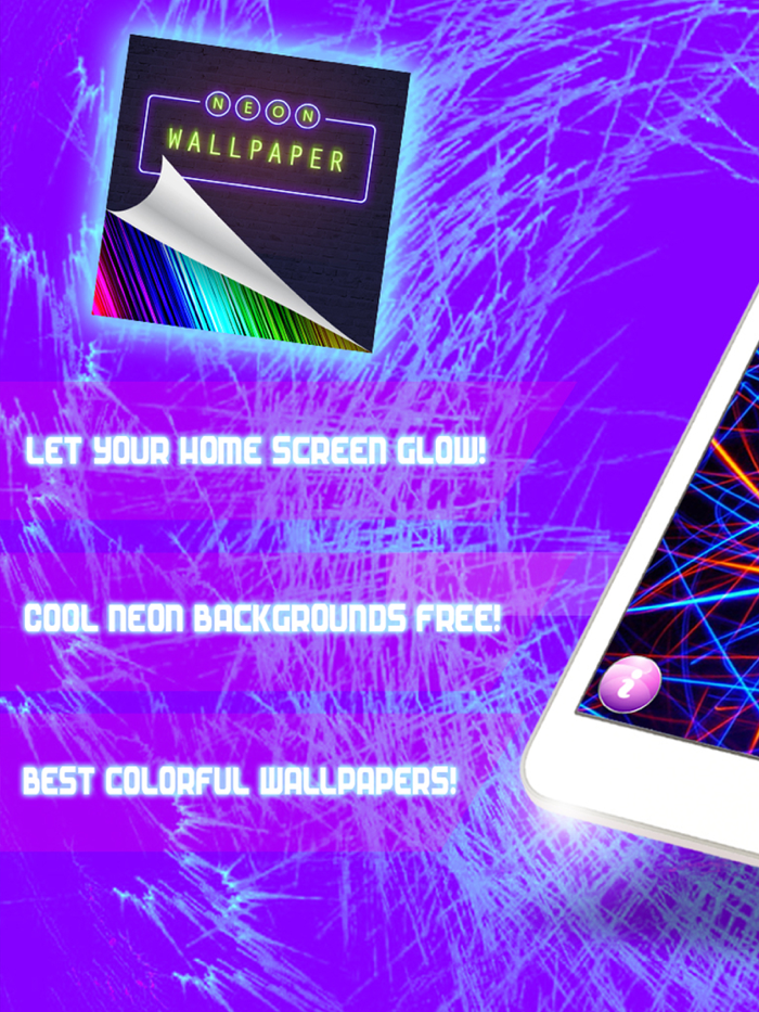 Neon Wallpapers HD Free – Create the Best Lock Screen Theme and Custom Glow.ing Backgrounds
