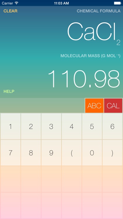 ChemCalc for Phone screenshot-0