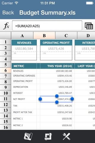 Spreadsheet Pro for MS Excel File Formatのおすすめ画像2