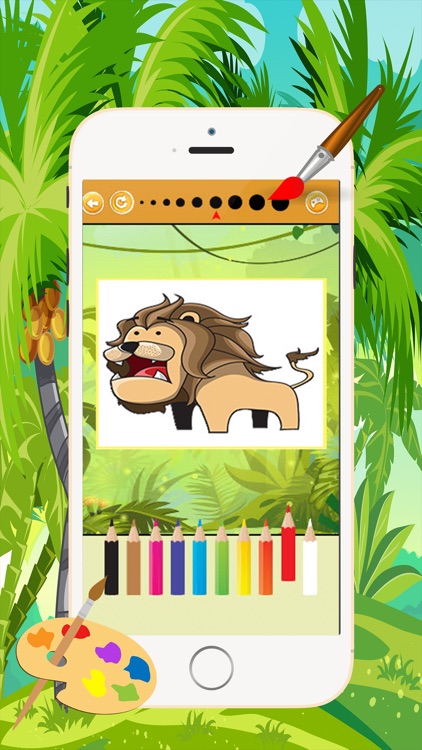 Cartoon Animal Coloring Book - Drawing and Painting Colorful for kids games free