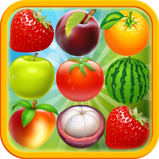 Happy Fruit Garden: Match Game Icon