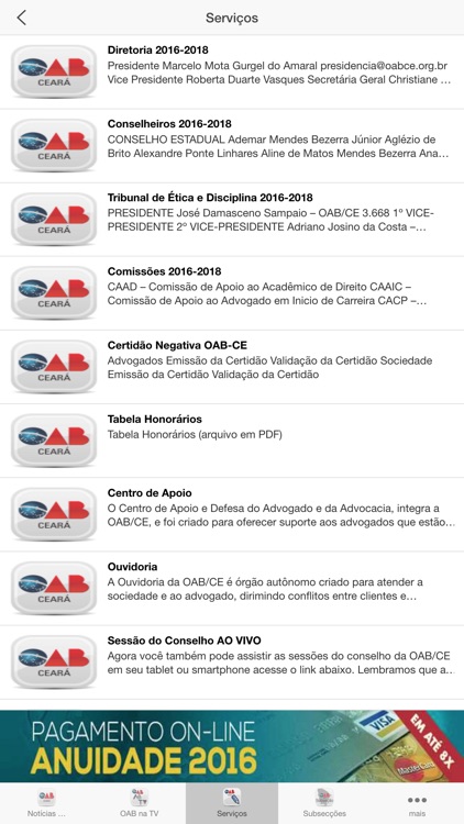 OAB Ceará screenshot-3