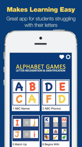 Alphabet Games - Letter Recognition and Identification screenshot