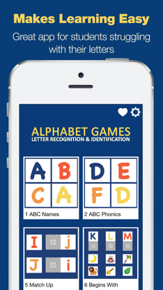 Alphabet Games - Letter Recognition and Identification screenshot 1