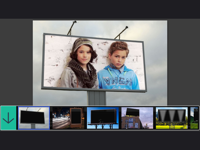 Billboard Photo Frame - Make Awesome Photo using beautiful Photo Frames
