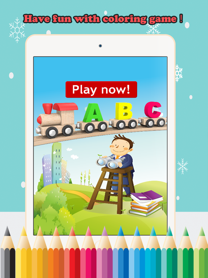 Coloring Book ABCs pictures Finger drawing games