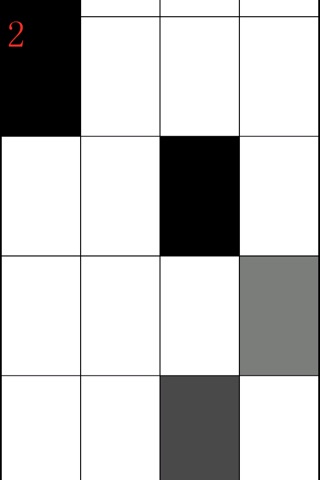 White Tiles Master ( Classic & addicted game of don't step the white tile ) screenshot 3