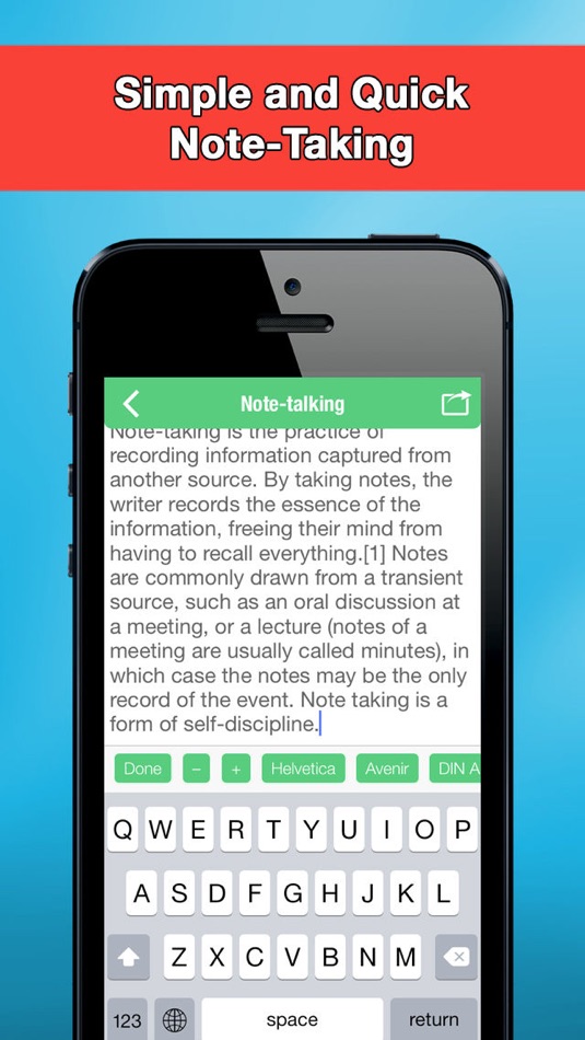 #2. Notepad - Plane Notes and Text Editor (iOS) 由: margaret kovatch