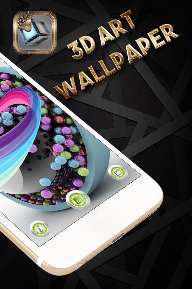 3D Art Wallpaper – Beautiful HD Backgrounds and Abstract Picture.s for Lock Screen screenshot 2