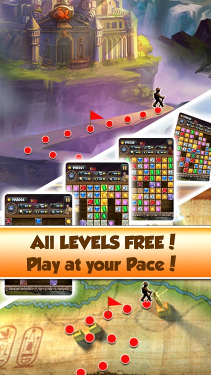 Super Jewel Mania 2 : Egypt Quest Match 3 Game screenshot-4