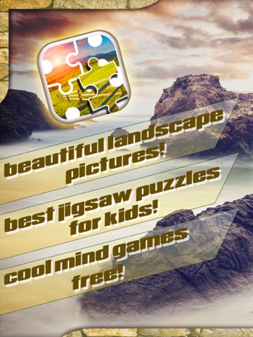 Nature Jigsaw Puzzles – Beautiful Landscape Picture Puzzle Games for Brain iPad screenshot