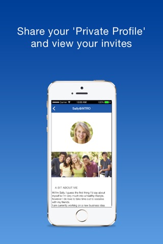 iNTROWORLD – the personal introduction app screenshot 3