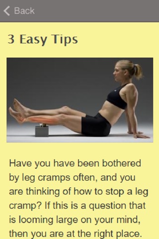 How To Get Rid Of Leg Cramps screenshot 3