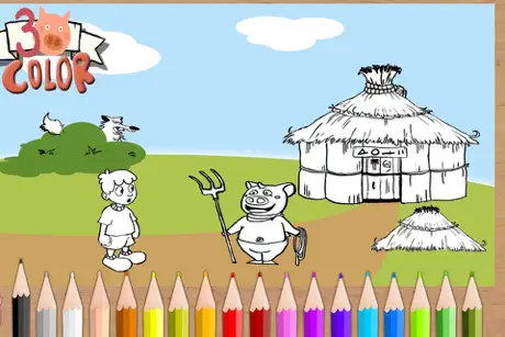 Your story with the Three Little Pigs – Interactive tales for ki