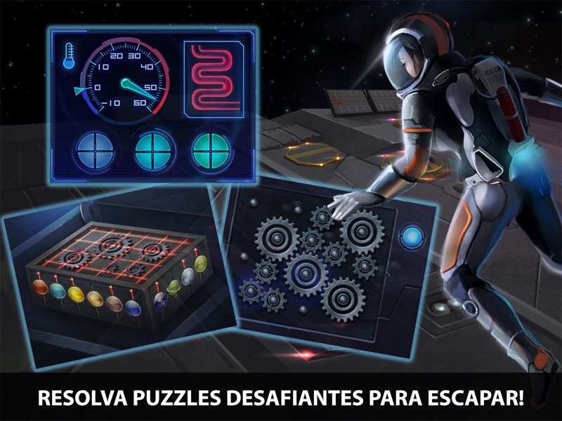 Aventura de escapar: Crise no Espaço screenshot 8