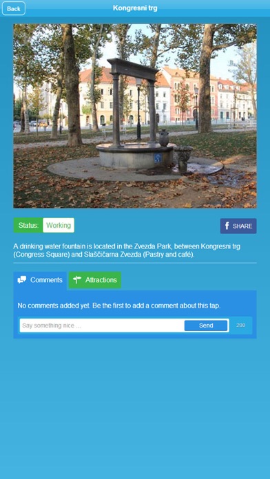 Screenshot #2 pour Tap Water Ljubljana