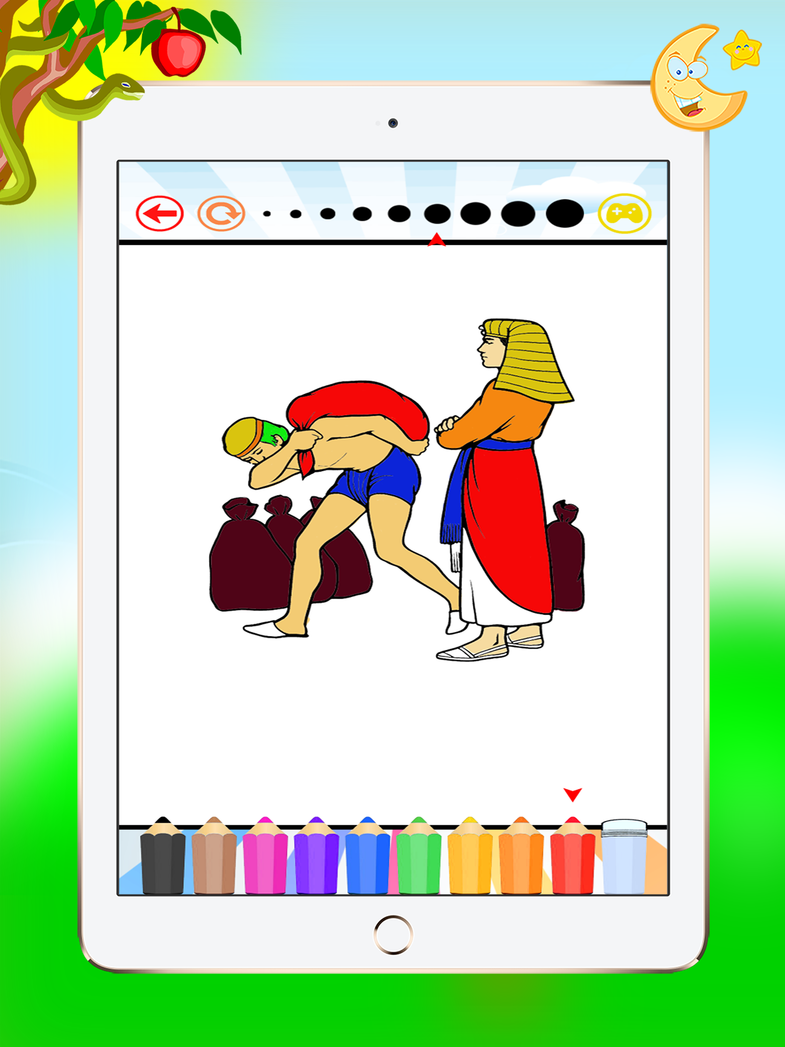Bible Christ Coloring Book - Drawing and Paint For Kids screenshot 6