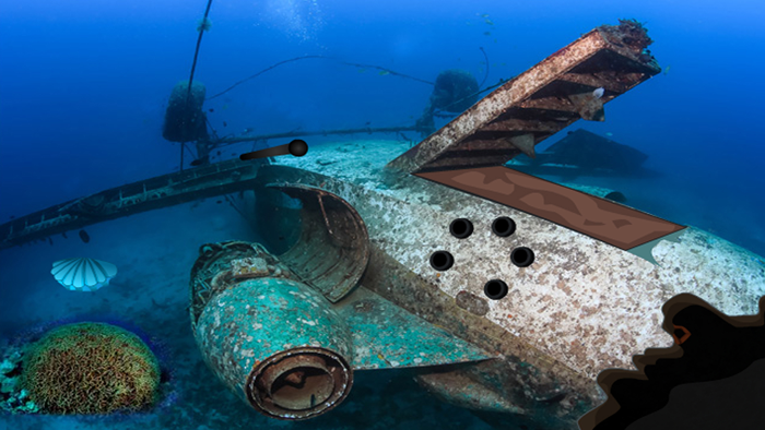 UnderWater Airplane Escape