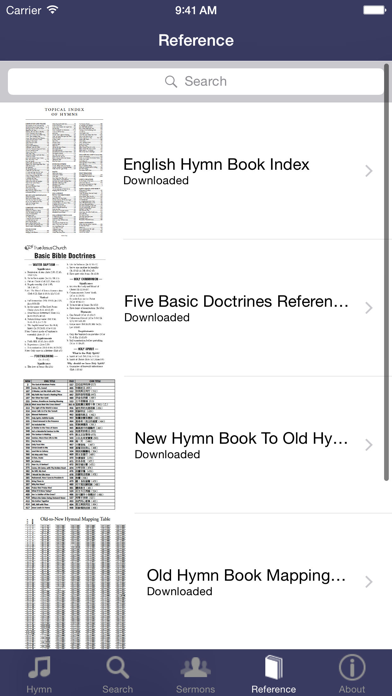 TJC iPhone screenshot 5 - Reference app