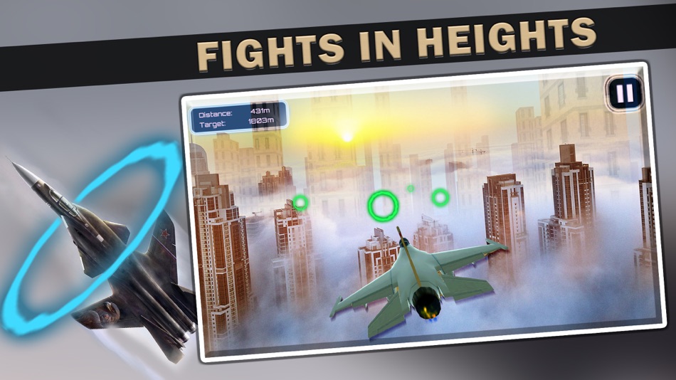 F16 Nitro Aeroflight - Air Fighters Pilot Landing - 1.3 - (iOS)