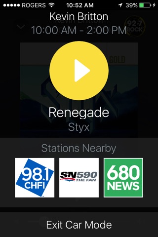 92.7 ROCK Sudbury screenshot 4