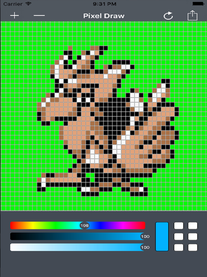 PixelPad - Draw in Grids to Make Pixel Art