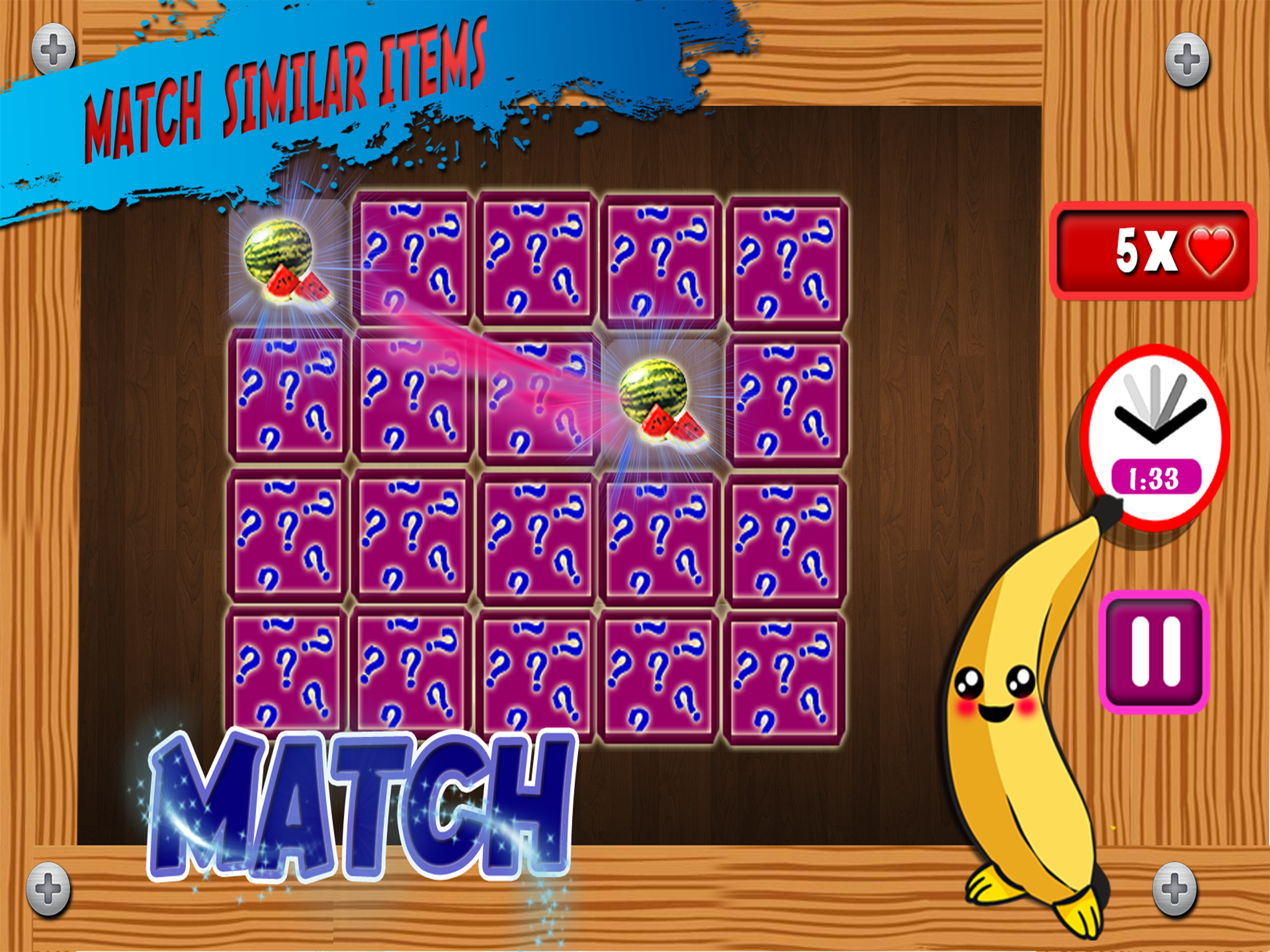 Match2 Memory Game : Kids Play the Best Matching Game of 2016 screenshot 7
