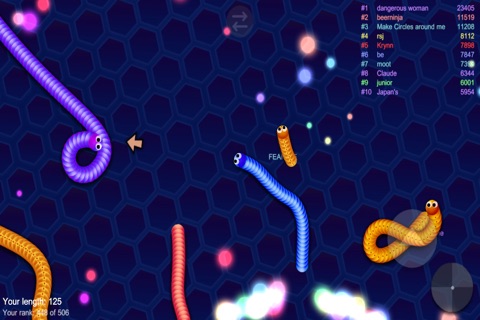 Snake Slithering - Anaconda Diep War Battle Game Edition screenshot 2