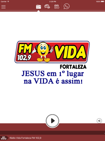 Screenshot #4 pour Rádio Vida Fortaleza FM 102,9
