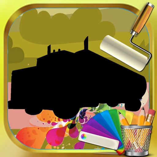 Draw Pages Game truck Edition iOS App