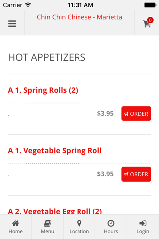 Chin Chin Chinese - Marietta Online Ordering screenshot 2