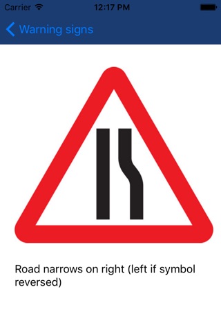 Traffic signs United Kingdom screenshot 3