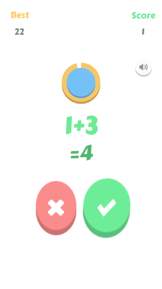 #3. Turbo Math - A game to challenge your math skills (iOS) Podle: Shuaib Imran