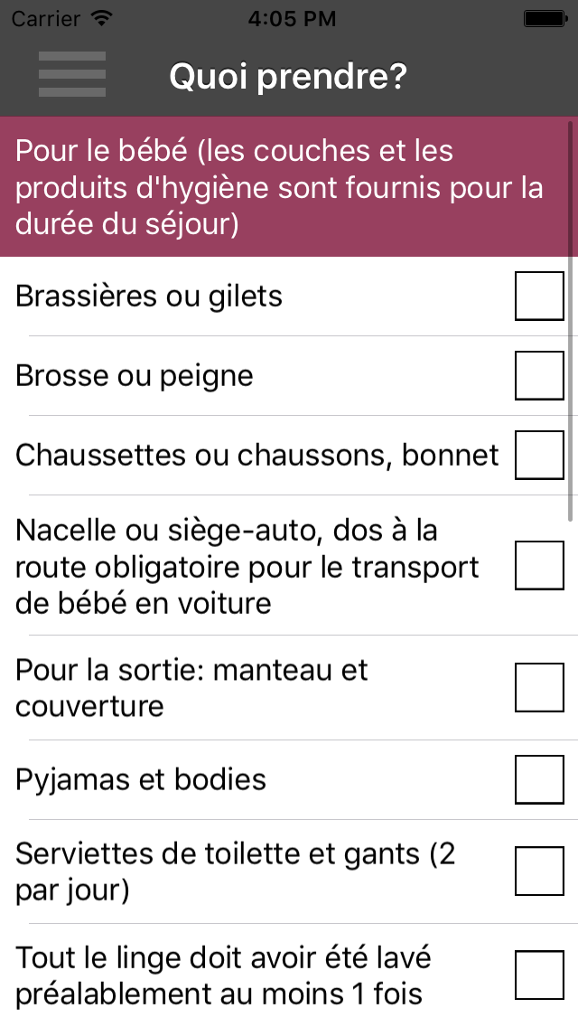 Maternité Saint Vincent de Paul ma grossesse