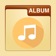 Create Album Music & Sleep Timer app icon - Music app for iPhone