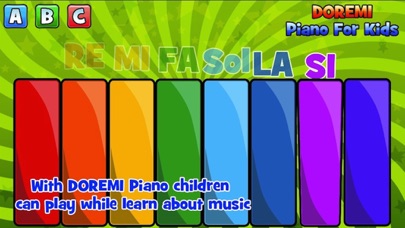 DoReMi Piano For Kids Screenshot