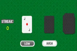 Game screenshot High Low Card mod apk