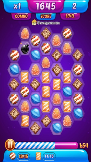 Galaxy Candy Match Puzzle(圖3)-速報App