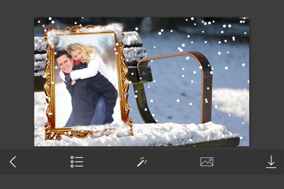 Frozen Photo Frames - Make awesome photo using beautiful photo frames screenshot 2