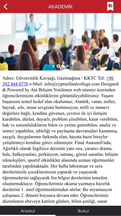 CYPRUS FINAL COLLEGE