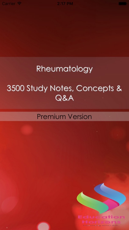 Rheumatology Test Bank & Exam Review App - 3500 Flashcards Study Notes - Terms, Concepts & Quiz