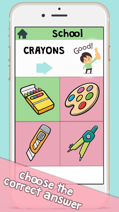 English learning for kids - Vocabulary and games to learn words 1.1 IOS -