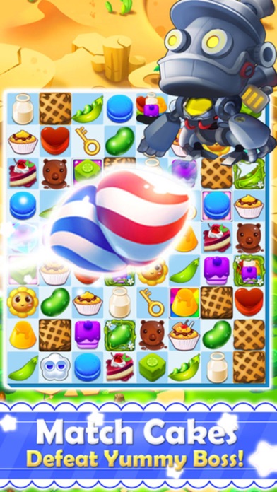 Yummy Sweets - 3 match puzzle splash gameのおすすめ画像3