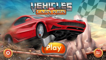 Screenshot #1 pour Jeu de course pour enfants  voiture jeu de course pour les enfants simple et amusant ! GRATUIT
