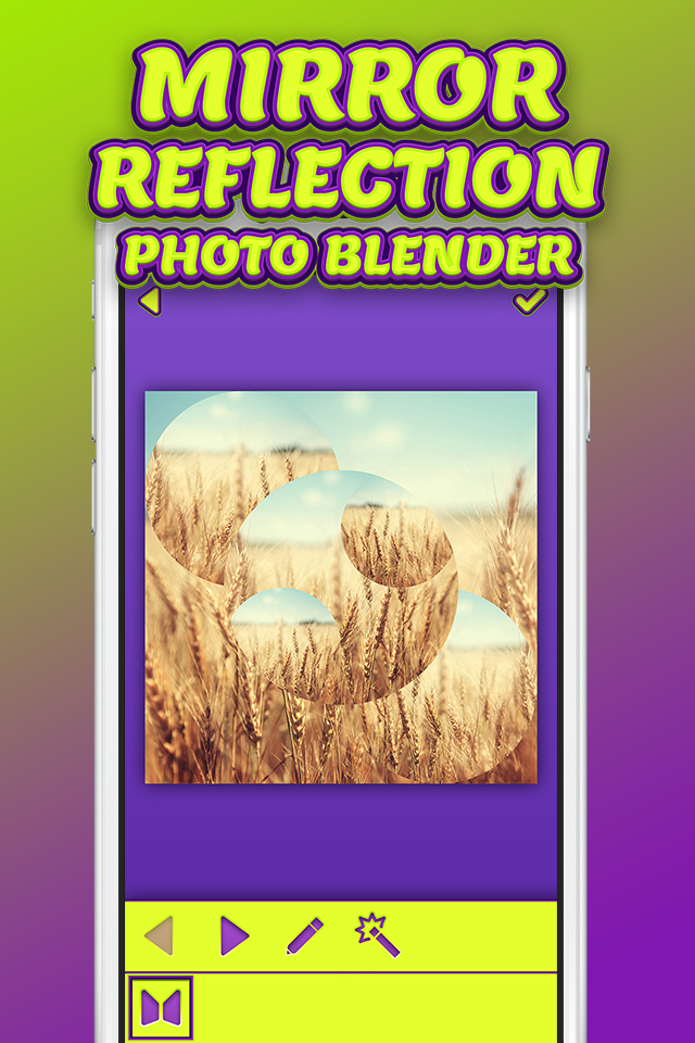 Mirror Reflection Photo Blender – Twin Camera Effects and Split Pics Editor