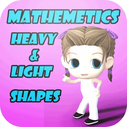 Preschool Mathematics  : Learn Heavy - Light and Shapes early education games for preschool curriculum Cheats