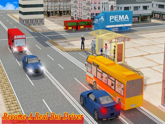 Screenshot #6 pour City Bus Simulator Free