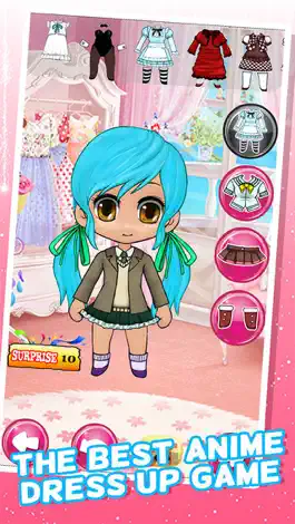 Game screenshot Dress Up Chibi Character Games For Teens Girls & Kids Free - kawaii style pretty creator princess and cute anime for girl hack