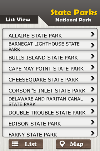 New Jersey State Parks & National Parks Guide screenshot 2